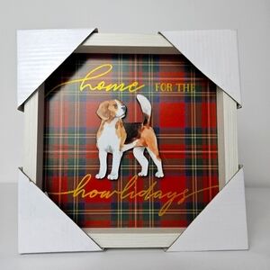 Home for the howlidays framed art work